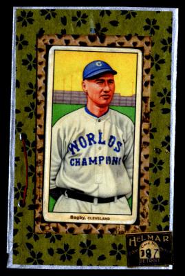 Picture, Helmar Brewing, T206-Helmar Card # 387, Jim Bagby, World Champion Uniform, Cleveland Indians